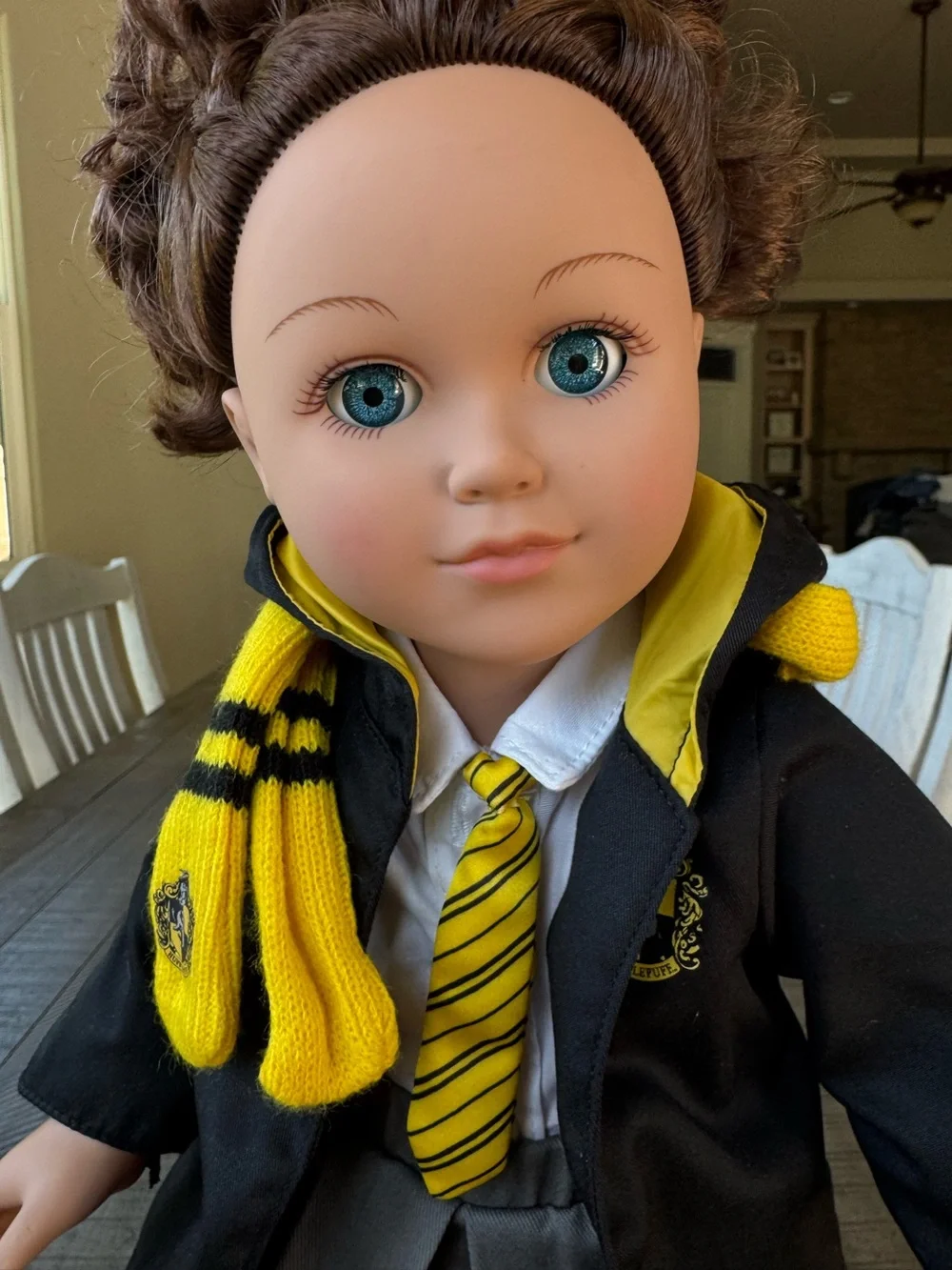 My Life As Harry Potter Wizarding Hufflepuff Posable 18-inch Doll